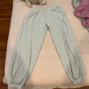 Hollister(Gilly Hicks) Grey Waffle Jogger Sweatpants